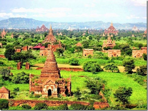 The village of Bagan