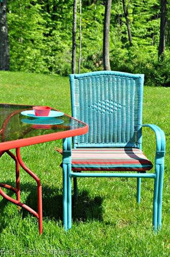 spray paint chairs