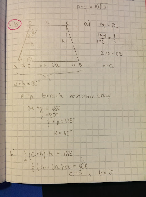 🧠 Matematyka gryzie: 4. Geometria płaska - pole czworokąta