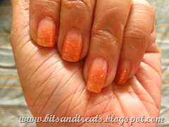etude house ms tangerine nail polish trio, by bitsantreats
