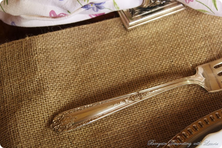 Vintage Flatware-Bargain Decorating with Laurie