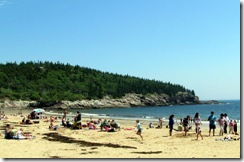 Sand Beach at Acadia NP