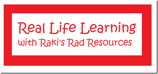 Real Life Learning with the teachable moments from Raki's Rad Resources