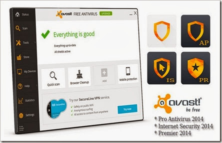 Avast! Antivirus 2014 9.0.2013