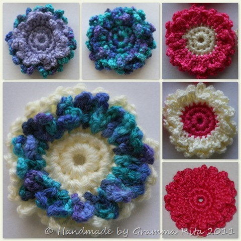Loopy Flowers Collage 1