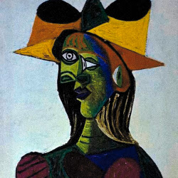 Picasso, Young Girl