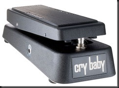 cry baby dunlop wah pedal effects