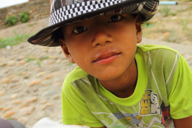 A kid from Myitkyina, Myanmar