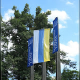 Flaggen zur 200Jahrefeier in Mariánské Lázně