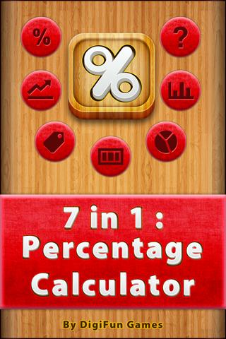 7 in 1 : Percentage Calculator
