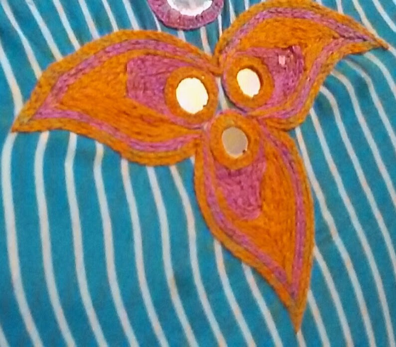 EMBROIDERY CHAIN STITCH FILLING