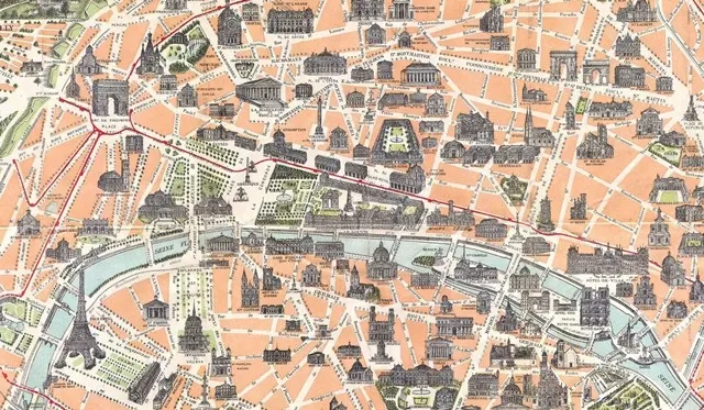 Paris in 1900 close-up