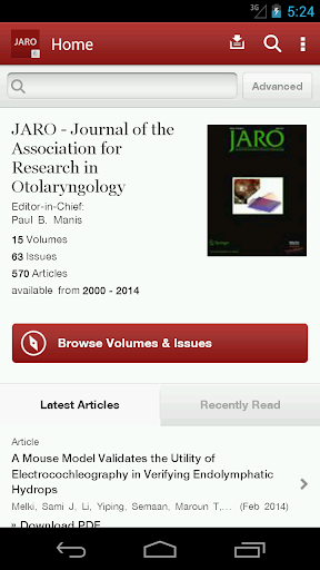 J Assn Research Otolaryngology