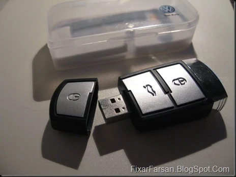 Volkswagen giveaways snyggaste USB minnet 2