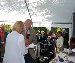 De veiling in volle gang