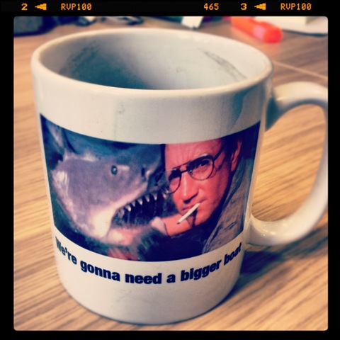 #214 - Jaws mug from Will Howells