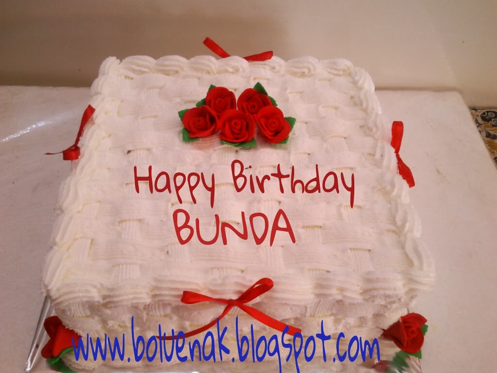 Toko Kue Bolu Enak Tart ultah bunda
