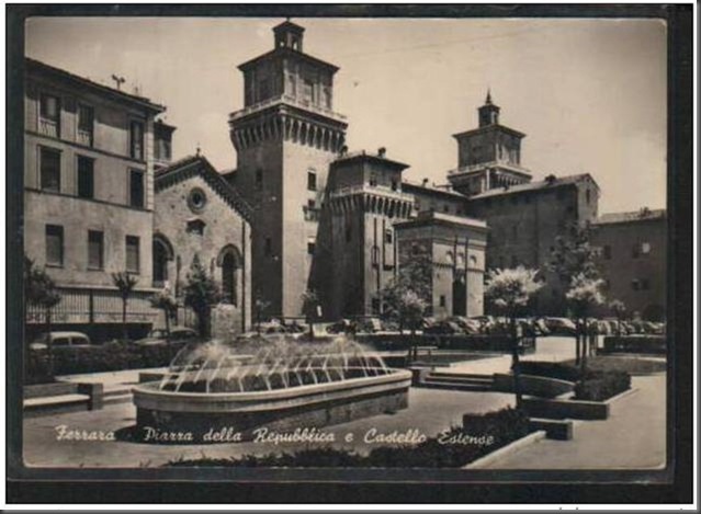 Cartonina Piazza della Repubblica - Postcard Piazza della Repubblica