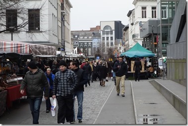 Zaterdagmarkt van Antwerpen 朝市