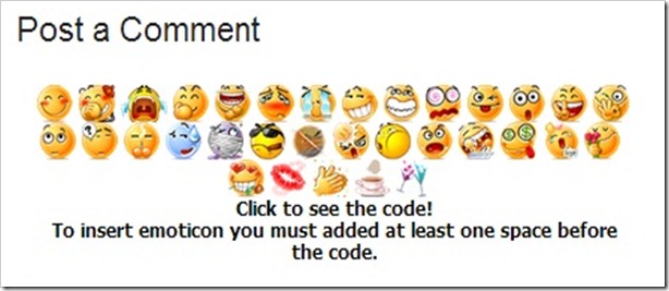 How To Add Smiley Emotions On Blog Comment 2