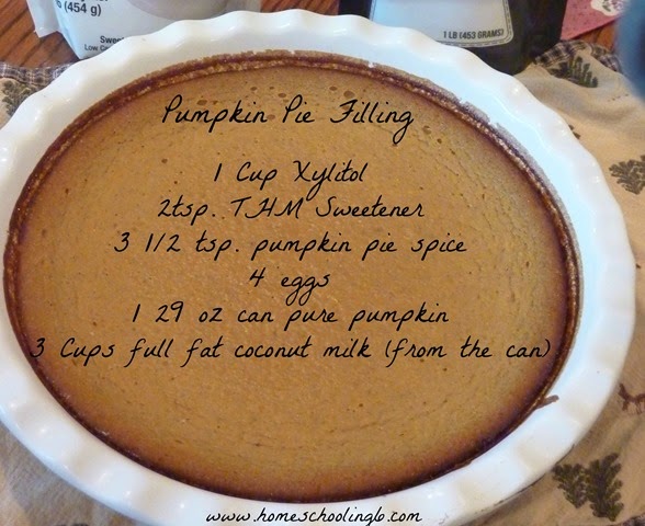 Healthy Pumpkin Pie