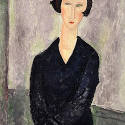 Modigliani, Black Dress