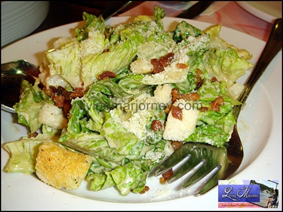 Chicken Caesar salad