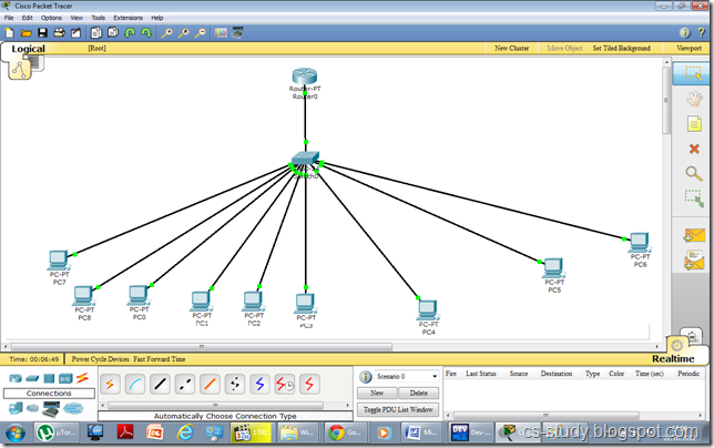 Easy DHCP packet tracer