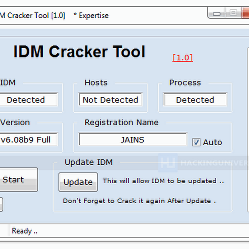 Update & Make IDM Full Version using IDM Cracker Tool (Tested and Working 100%)