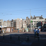 damrak in Amsterdam, Netherlands 