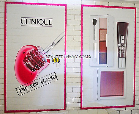 Clinique New Black Honey Fall 2011 Colour Surge Eye Shadow Quad, Gradient Powder Blusher  and Superbalm Moisturising Gloss