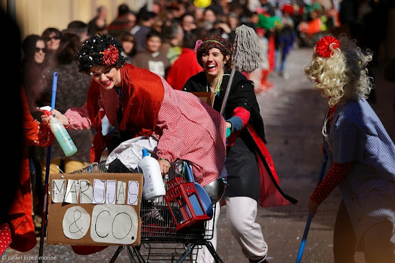 8a edició de la Baixada del Pajarito, cursa d’andròmines. Carnaval de Tarragona. Tarragona, Tarragonès, Tarragona