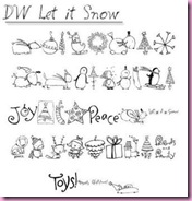 Let It Snow Font