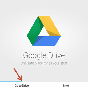 Google drive ใน Android