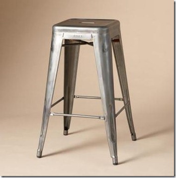 industrial style metal bar stool sundance