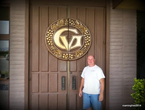 Tom at Giumarra Vineyards