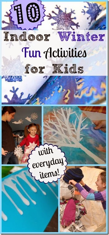 10 FUN indoor winter activities for kids #winter #kidsactivities #play 10 FUN indoor winter activities for kids #winter #kidsactivities #play