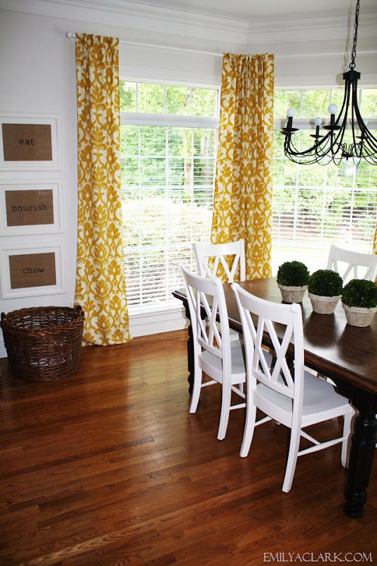 Our Breakfast Room Before After Emily A Clark Our Breakfast Room Before After