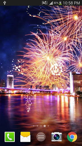 Fireworks Live Wallpaper Free