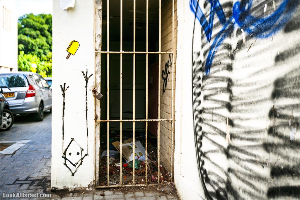 Тель Авивские граффити. LookAtIsrael.com - Фото путешествия по Израилю