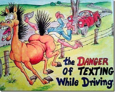 danger of texting while driving