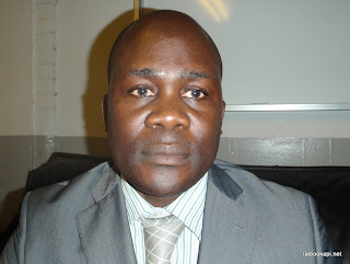 Jean Lucien Busa, Secrétaire général adjoint du MLC, 12/04/2010 à Kinshasa.