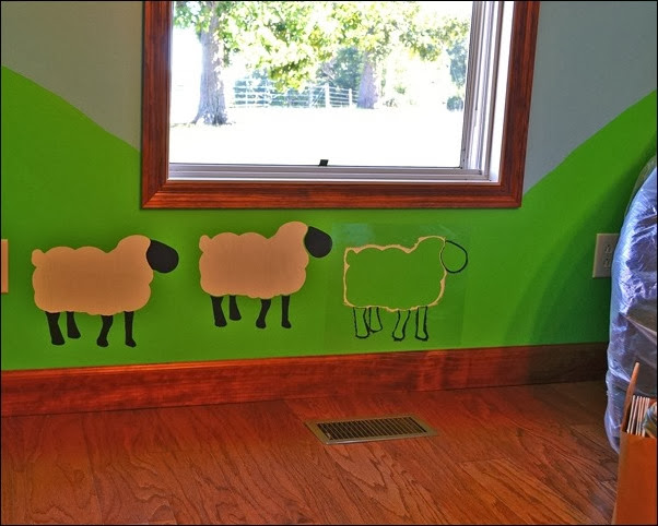 sheep stencils