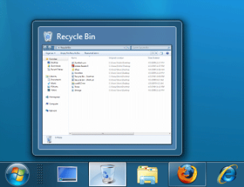 Pin Recycle Bin to Taskbar