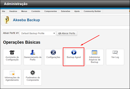 Como recuperar o backup do seu site no Joomla 2.5 - Visual Dicas