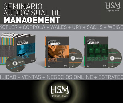 SEMINARIO AUDIOVISUAL DE MANAGEMENT HSM [ Curso en Video DVD ] – Curso completo de negocios, emprendimientos y gestión empresarial