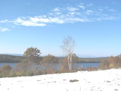 11.2011 Maine Otisfield snow lake mts3