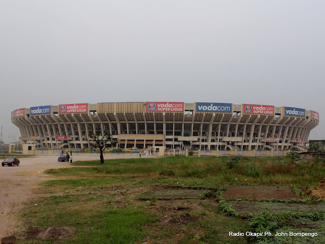 Une vue du stade des martyrs à Kinshasa. Radio Okapi/ Ph. John Bompengo