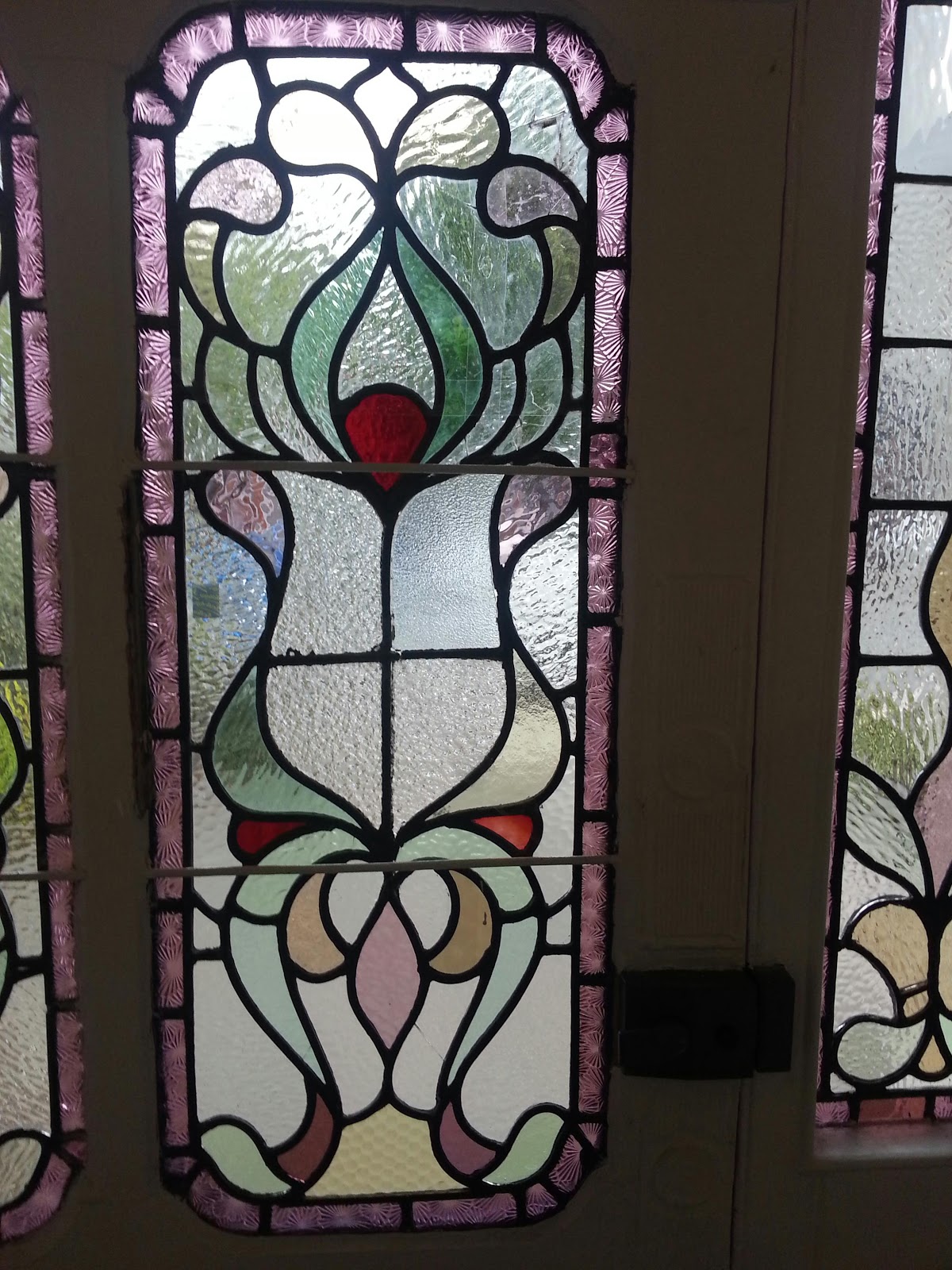 Muswell Hill Stained Glass Edwardian Door