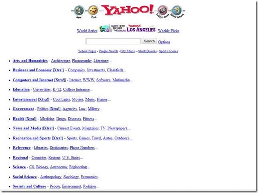 Yahoo diciembre 1996